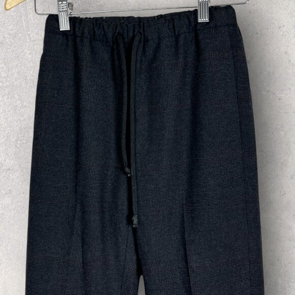 Aritzia The Group Babaton Jimmy Pants Charcoal Grey Plaid Womens Sz XXS Minimal - Picture 5 of 15